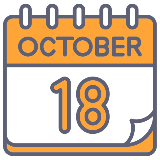 octubre icono gratis