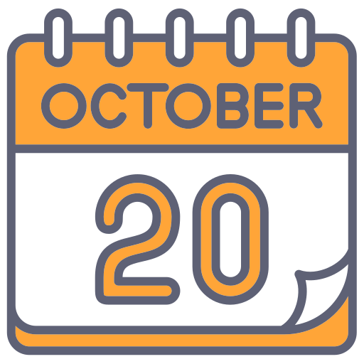 octubre icono gratis