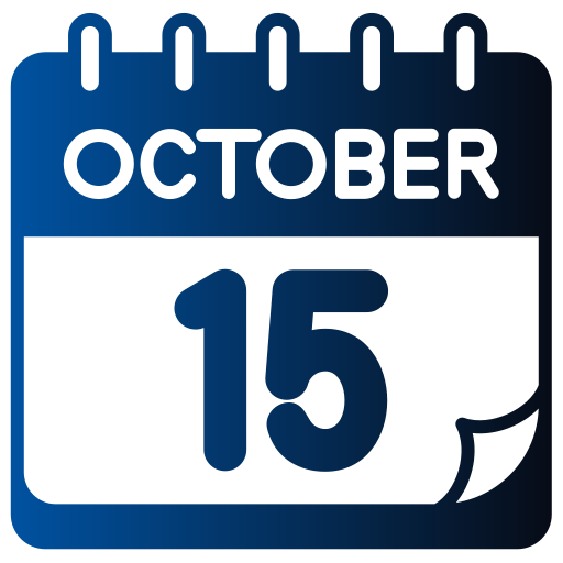 octubre icono gratis