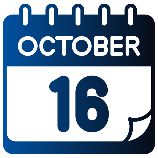 octubre icono gratis