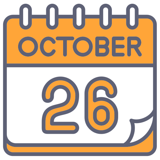 octubre icono gratis