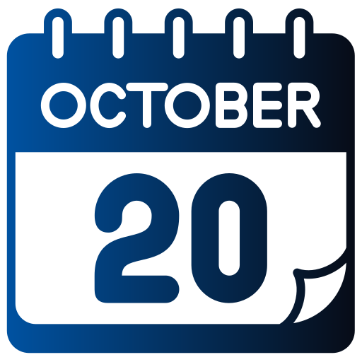 octubre icono gratis