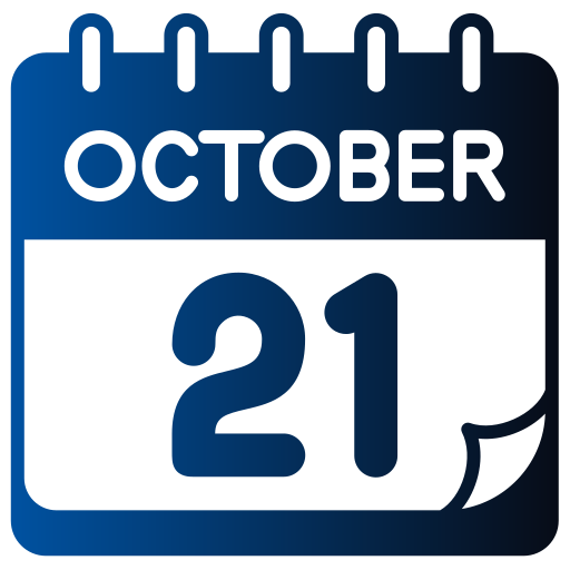 octubre icono gratis