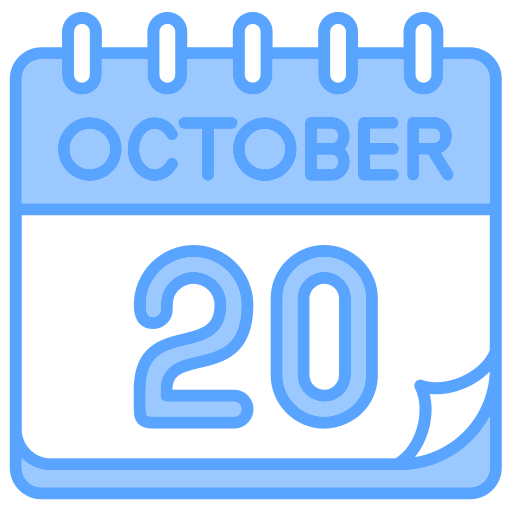 octubre icono gratis