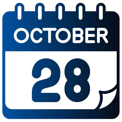 octubre icono gratis