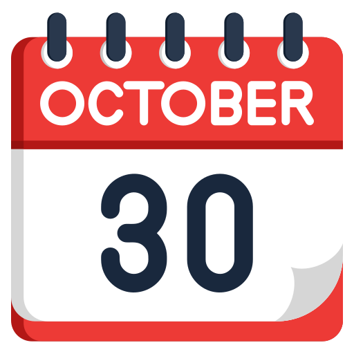 octubre icono gratis