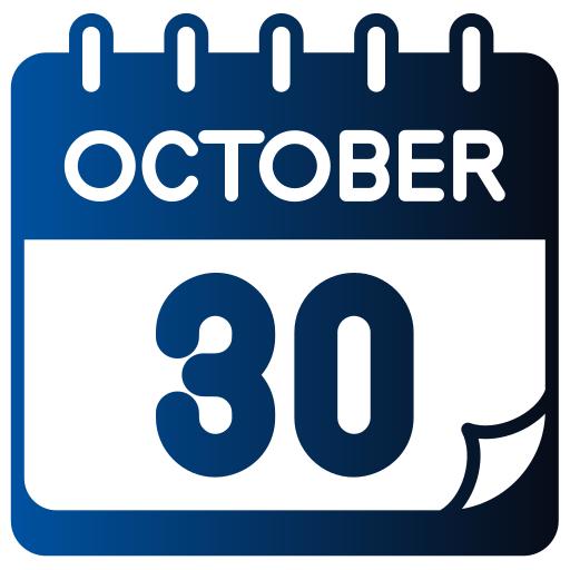 octubre icono gratis