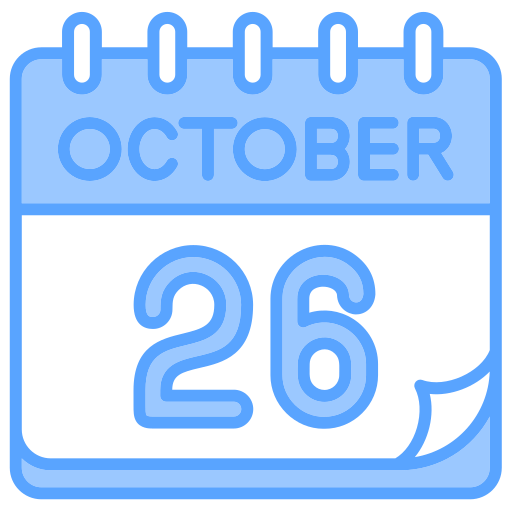 octubre icono gratis