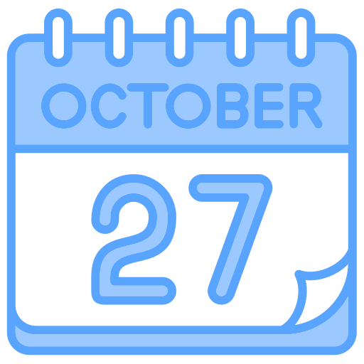 octubre icono gratis