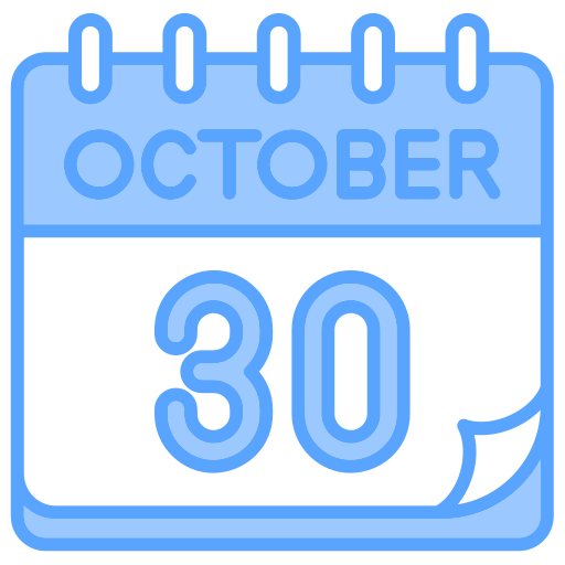 octubre icono gratis