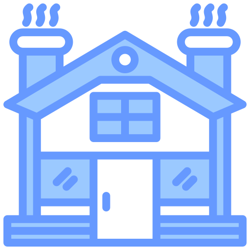 casa de lujo icono gratis