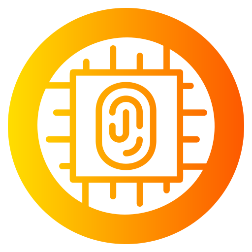 huella dactilar icono gratis