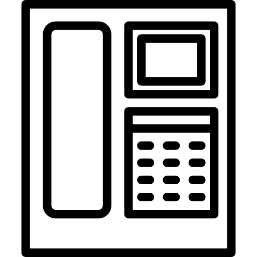 Telephone free icon