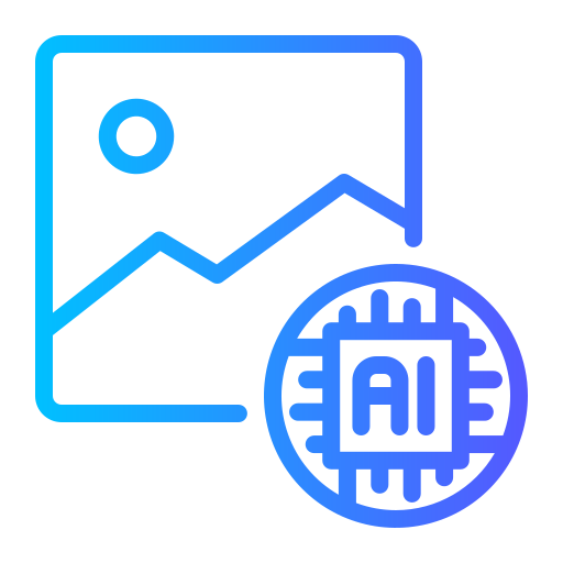 aplicación de ia icono gratis