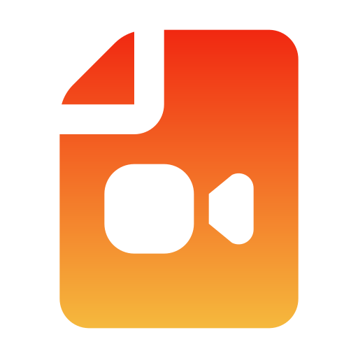 archivo de vídeo icono gratis