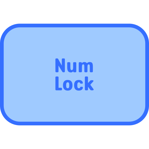 num lock icono gratis