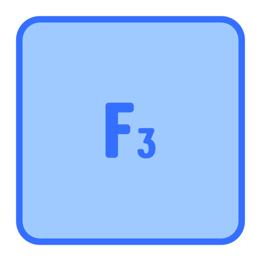 F3 free icon F3 free icon