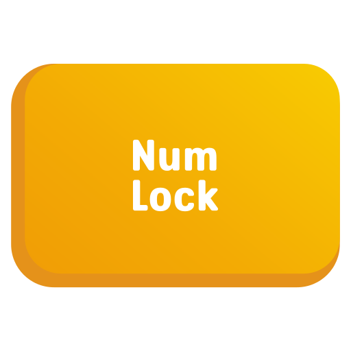 num lock icono gratis