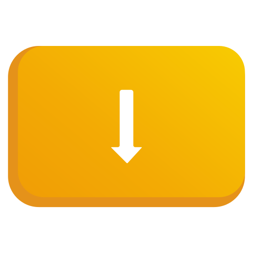 Arrow down free icon Arrow down free icon