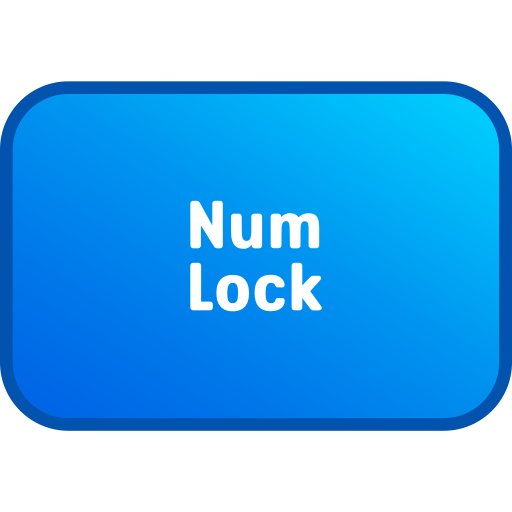 num lock icono gratis