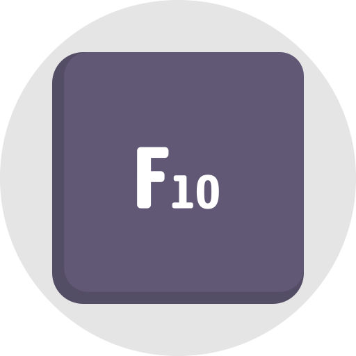 f10 icono gratis