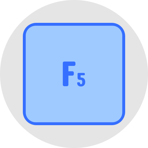 f5 icono gratis