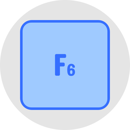 f6 icono gratis