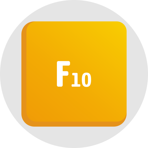 f10 icono gratis