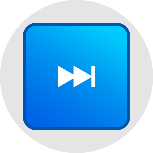 avance rápido icono gratis