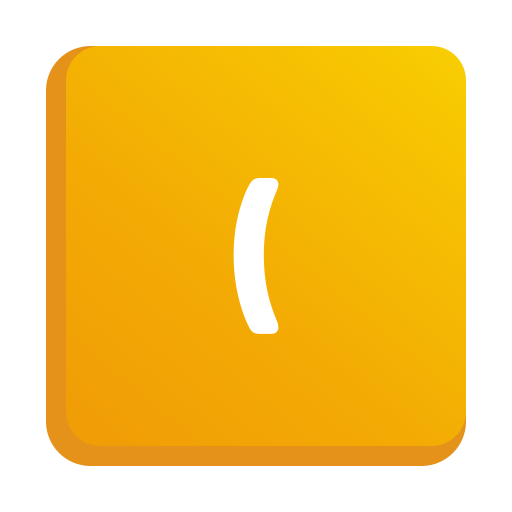 Parenthesis free icon Parenthesis free icon