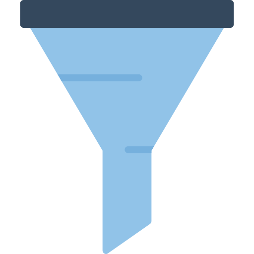 filtrar icono gratis