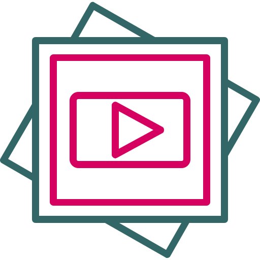 medios de comunicación icono gratis