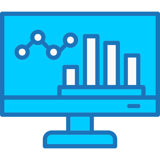 gráfico de barras icono gratis