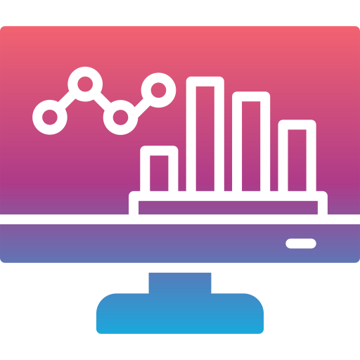 gráfico de barras icono gratis