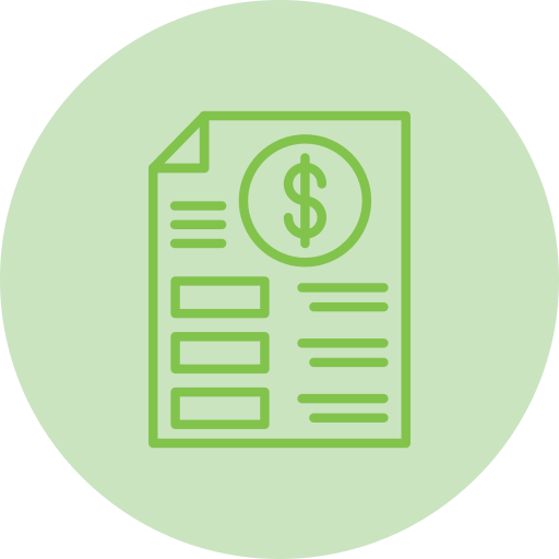 factura icono gratis