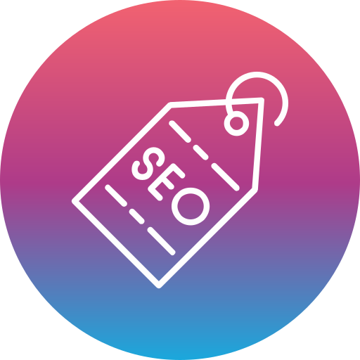 etiqueta seo icono gratis