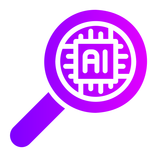 Magnifying glass free icon