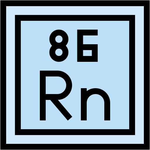 Radon free icon