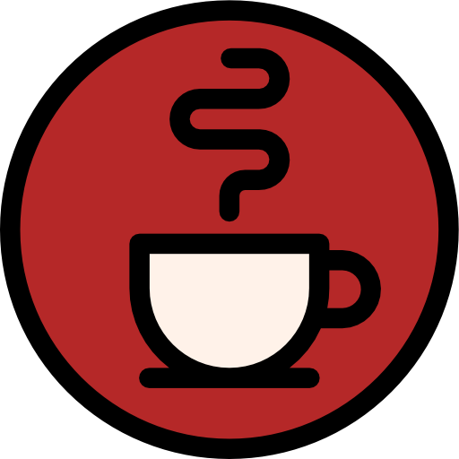 Cafe Octopocto Lineal Color Icon