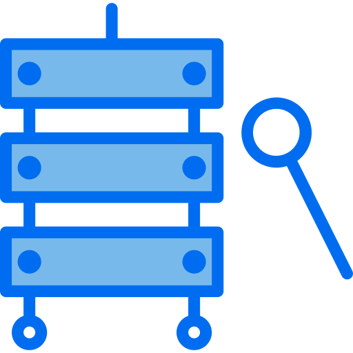 xilófono icono gratis