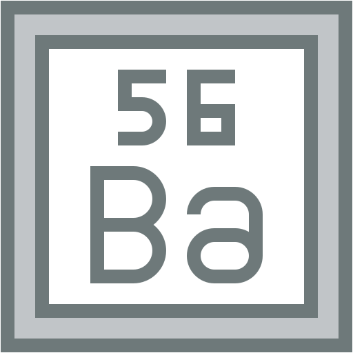 Barium free icon Barium free icon