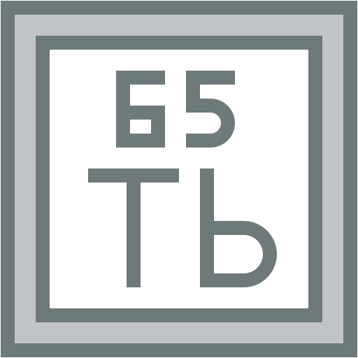 Terbium free icon Terbium free icon