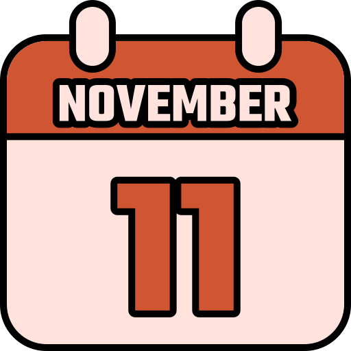 십일월 무료 아이콘