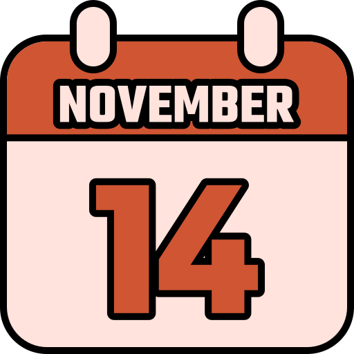 14 novembre Icône gratuit 14 novembre Icône gratuit