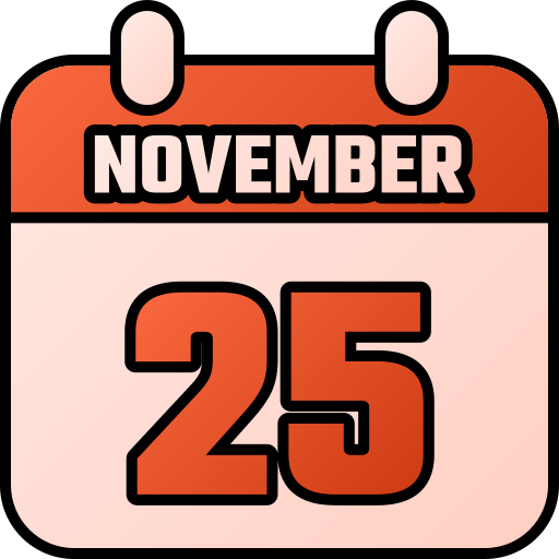 25. november kostenlos Icon 25. november kostenlos Icon