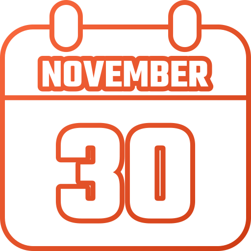 noviembre icono gratis