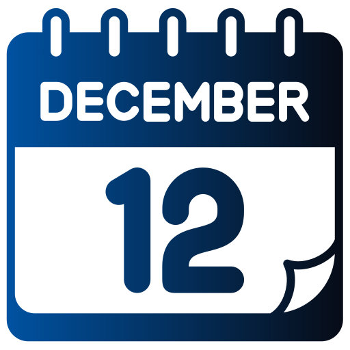 diciembre icono gratis