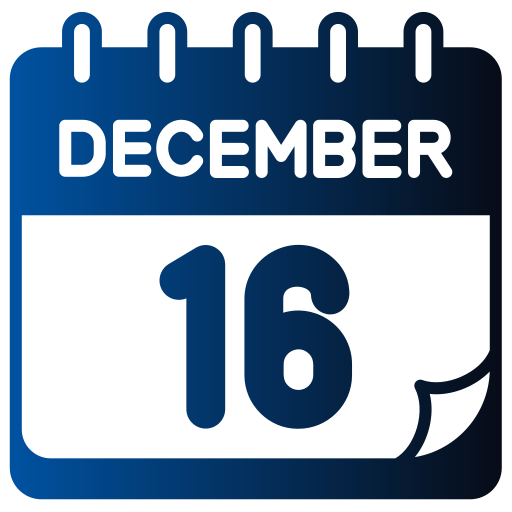 diciembre icono gratis