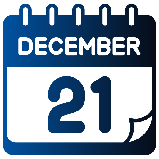 diciembre icono gratis