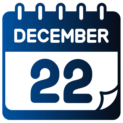 diciembre icono gratis